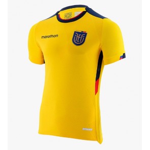 Ecuador Replica Home Stadium Shirt World Cup 2022 Short Sleeve